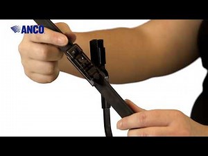 How to Install ANCO Contour Wiper Blades (OE 22 mm Bayonet Connection)