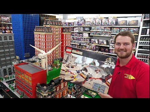 Rare LEGO at Largest Toy Store in USA! Sir Troy's Toy Kingdom in Canton, Ohio