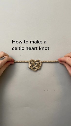 How to Make a Celtic Heart Knot for Valentines