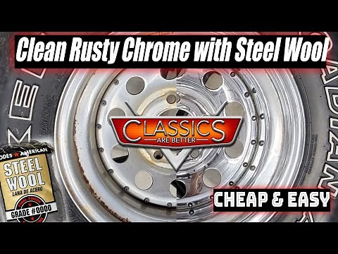 Clean Rusty Chrome | Steel Wool | Cheap & Easy