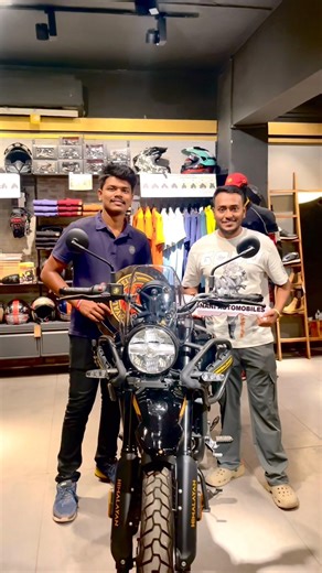 Bought my first bike, 10 years of the dream to come true. The Royal Enfield HIMALAYAN ❤️.#himalayan