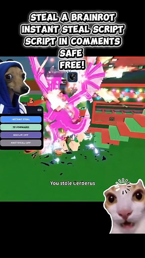 🔥 FREE Brainrot Steal Script - NO KEY needed! Steal instantly in Steal a Brainrot Roblox 😈 Updated 2025 - drop a