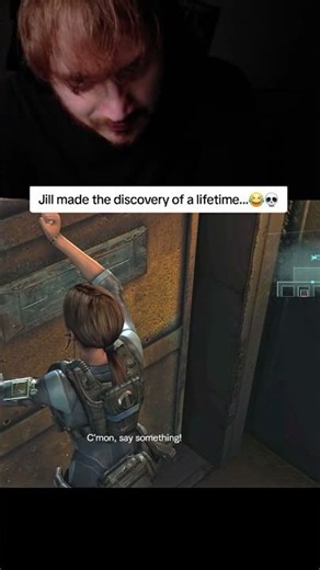 Jill Made The Discovery Of A Lifetime...😂 #residentevilrevelations #residentevil