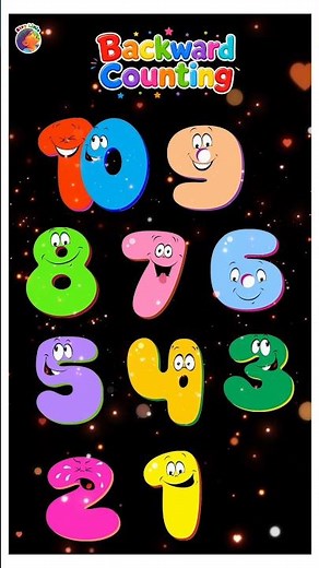 The Countdown song for kids(reverse counting song
