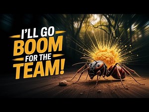 Exploding Ant - Blows itself up with poison, “I’ll go boom for the team!” | National Geographic Kids