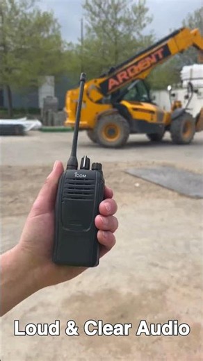Meet the Icom IC-F2100D Digital Radio Series! #Icom #ConstructionLife #TechReview #TwoWayRadio