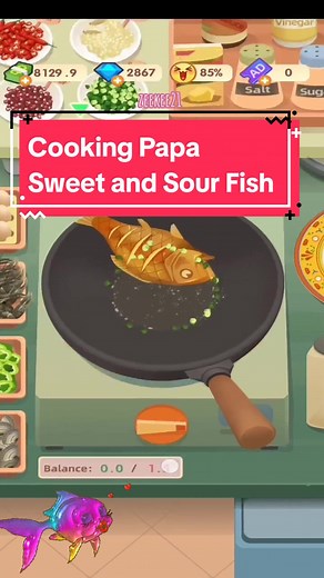 Cooking Papa: Sweet and Sour Fish Recipe