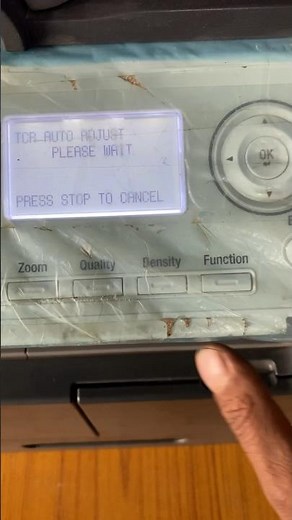 HOW TO TCR DEVELOPER AUTO ADJUST ON KONICA MINOLTA 215 , 226 , 206 , #repairtutorial #konicaminolta