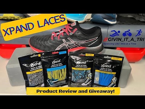 Never Tie Your Shoes Again - Xpand Laces Product Review and Giveaway | No Tie Shoe System