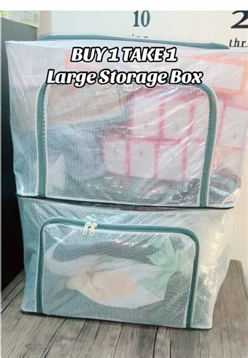 Large Capacity Foldable Storage Box Organizer for Your Home