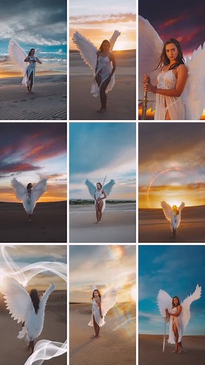 One stunning sunset at Stockton Sand Dunes… | Danielle Trees Photography