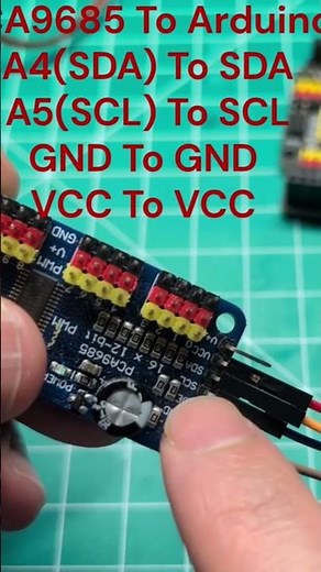 Wire PCA9685 To Arduino