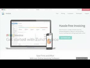 Getting Stared with Zoho Invoice