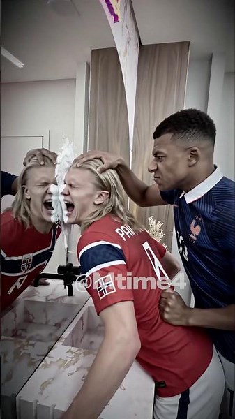 Haaland Can Turn Any Disaster Into Love 😭🫶 #parody #football #haaland #worldcup