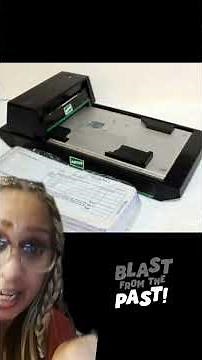 Old Credit 💳 Card Imprinter