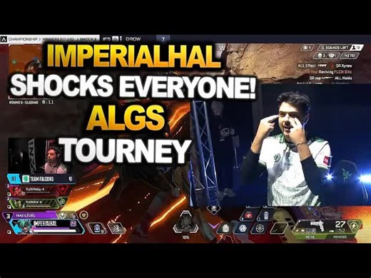 【中英双语/Apex】Hal的疯狂换位操作震惊ALGS锦标赛——HAL简直无解