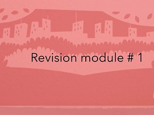 Revision Module 1