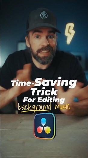 How to Automatically LOWER Background Music in DaVinci Resolve 21