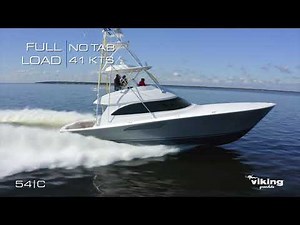 Viking Yachts 54 Convertible | Sea Trial