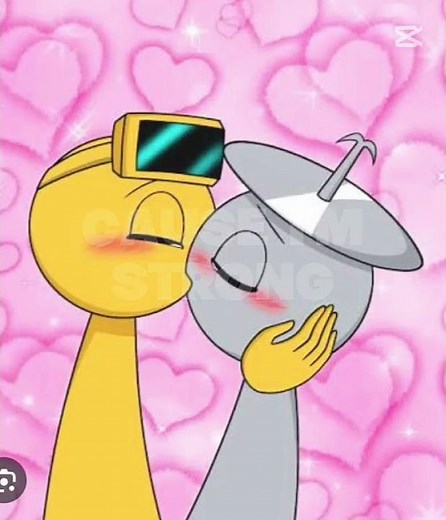 garnold x clukr amo ese ship #sprunki 💛🩶