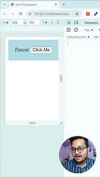JavaScript Event Propagation | Bubbling & Capturing #Shorts