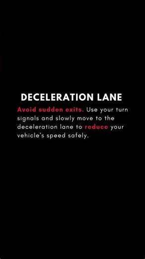 NLEX DAILY "Exit Safely with the Deceleration Lane 🚗" #DrivingTips #RoadSafety #deceleration