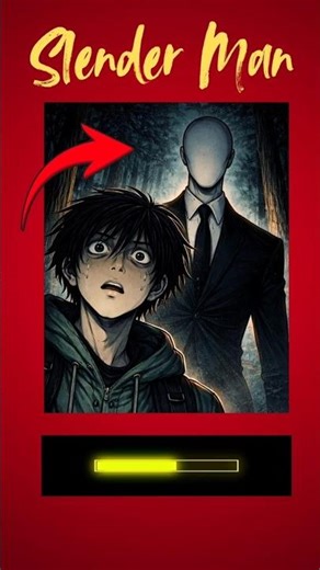 This Is Why You Should Never Look Away from Slender Man #shorts