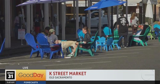 K Street Market, 9am