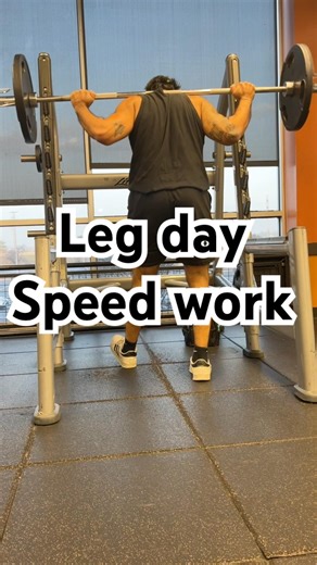 Need to focus on technique over weight…getting to top heavy… #legday #fitnessjourney #squats