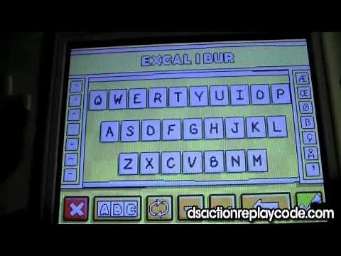 How to Use Action Replay DSI