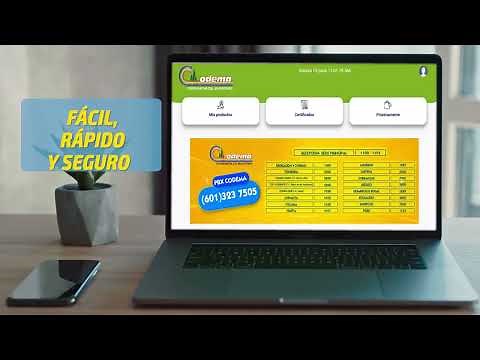 CODEMA EN LINEA Como actualizar datos en la Oficina Virtual