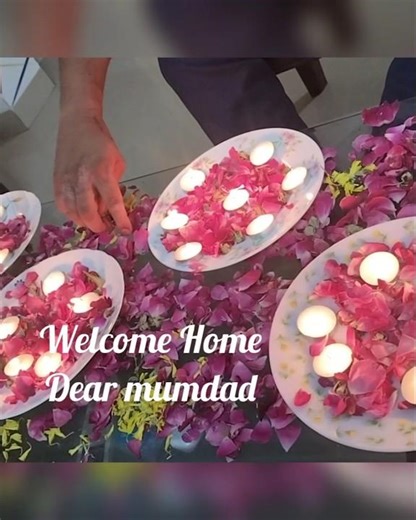 parents meet after long time #welcomehome