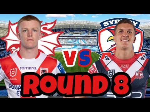 St George Illawarra Dragons vs Sydney Roosters NRL Round 8 Livestream Reaction