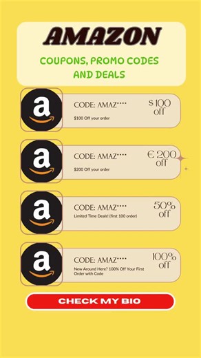 Amazon Promo Codes - Verified Discounts With FoxyCoupons #Amazon #amazoncoupon #amazonpromocodestoday #amazondeals