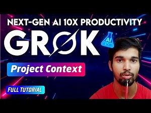How to use Grok Projects Explained | Elon Musk’s Next-Gen AI 10X Productivity Tool