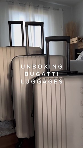 Bugatti Suitcase Unboxing and Review