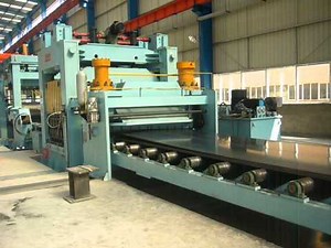 HR steel coil decoiling machine cut to length line: how this machine works?