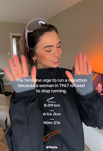 Katherine Switzer. You inspire me ✨🏃🏽‍♀️(& jlc) Training starts now 💪🏼😌 #running #marathon