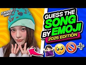 ⭐️ GUESS THE KPOP SONG BY EMOJI 2025 EDITION | KPOP QUIZ - FUN KPOP GAMES 2025