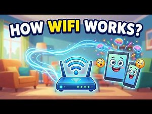 What Is WiFi Really? | How Does WiFi Work Without Wires? | Simple Explanation for Kids