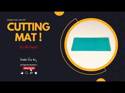 DIY Paper Made Cutting Mat easy 2025