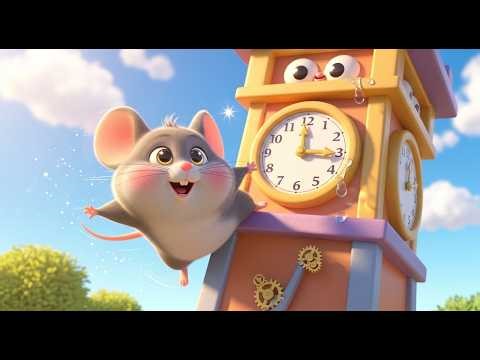 The Mouse Tries to Beat the Clock Tower Time | Fun Kids Learning Adventure 🐭🕰️