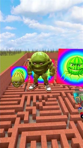 GUESS ALL SIZES LING GANG MELON vs BALLERINA COCOLINA IN MAZE GARRY`S MOD