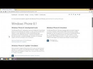 Windows Phone 8 Development: Getting Set Up