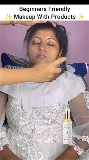 Makeup by| prema_artistry._ | makeup tutorial with products #shorts #makeupartist #makeover #bridal