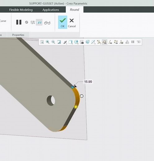 How to use Creo parametric 3d design software link in comments