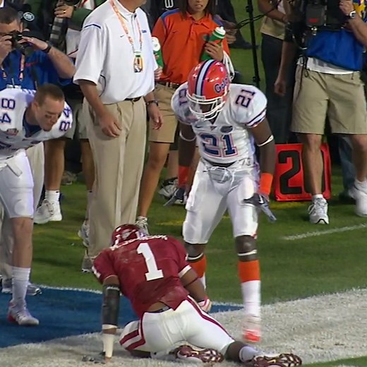 Every angle of this hit by Major Wright in the 2009 National Championship 💥😳 Florida Gators Football | SEC Network