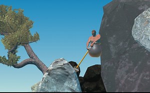 手机版Getting over it 上灯技巧