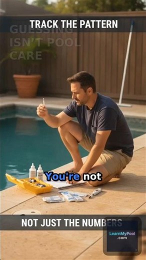 Stop Guessing Your Pool Chemistry (Track The Pattern Instead) 👇