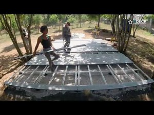 CDECK® | Installation de terrasse composite sur sol en terre